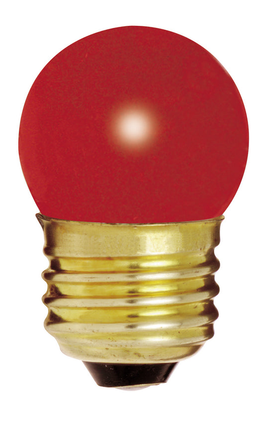 (4-Pack) Light Bulb in Ceramic Red