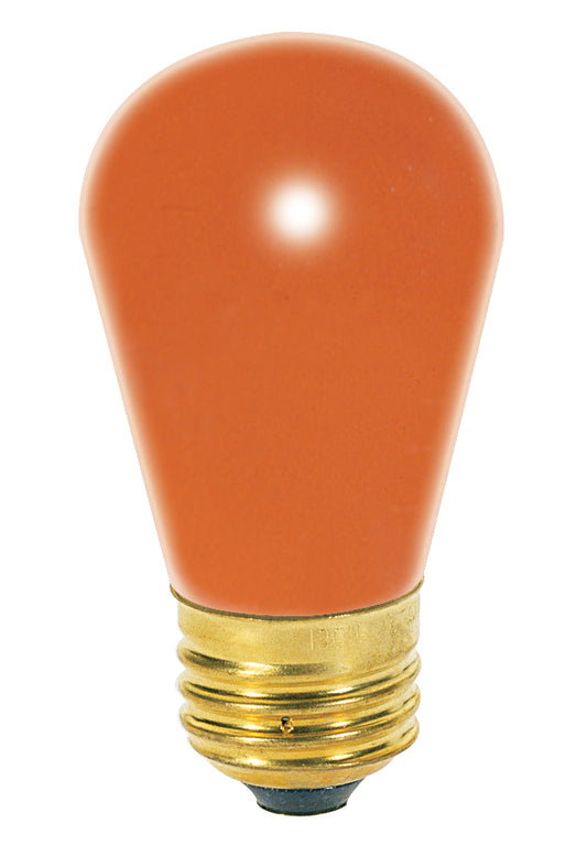 (4-Pack) Light Bulb in Ceramic Orange