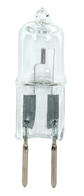 (4-Pack) Satco S4197 20W Halogen T3 Tubular Bulb, GY6.35 Base, 2900K, 300 Lumens, Clear