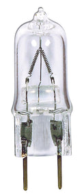(4-Pack) Satco S4612 50W Halogen T4 Tubular Bulb, G8 Base, 2900K, 750 Lumens, Clear