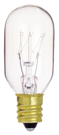 (4-Pack) Satco S4718 15W Incandescent T7 Tubular Bulb, E12 Base, 2700K, 95 Lumens, Clear
