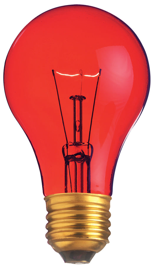 (4-Pack) Light Bulb in Transparent Red