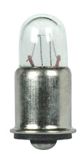 (4-Pack) Satco S7121 0.72W T1.75 Tubular Bulb, SX6s Base, 6 Lumens, Clear