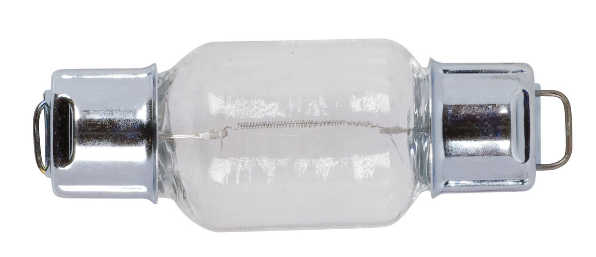 (4-Pack) Satco S7141 17.9W T4.75 Tubular Bulb, EC11-5 Base, 21 Lumens, Clear