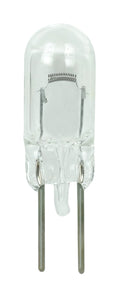 (4-Pack) Satco S7153 10W T3 Tubular Bulb, G4 Base, 200 Lumens, Clear