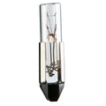 (4-Pack) Satco S7816 3W T2 Tubular Bulb, TS5 Base, Clear