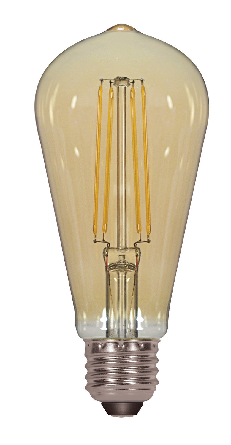 (4-Pack) Light Bulb in Transparent Amber