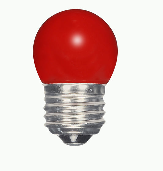 (4-Pack) Light Bulb in Ceramic Red