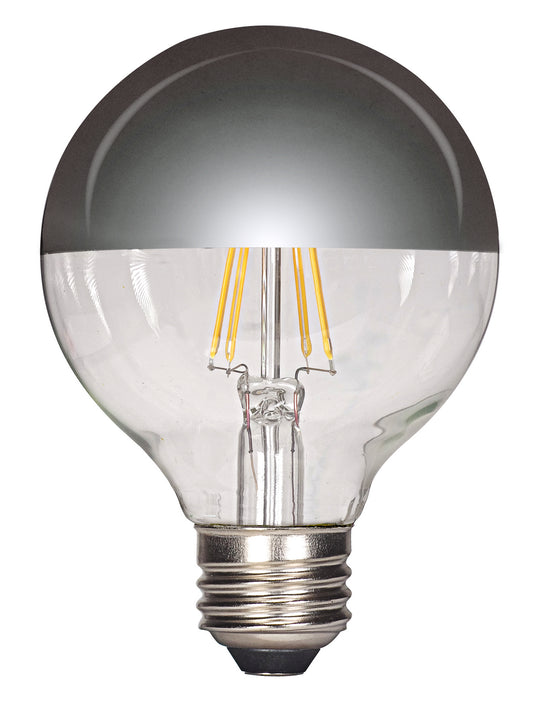 (4-Pack) Light Bulb in Silver Crown