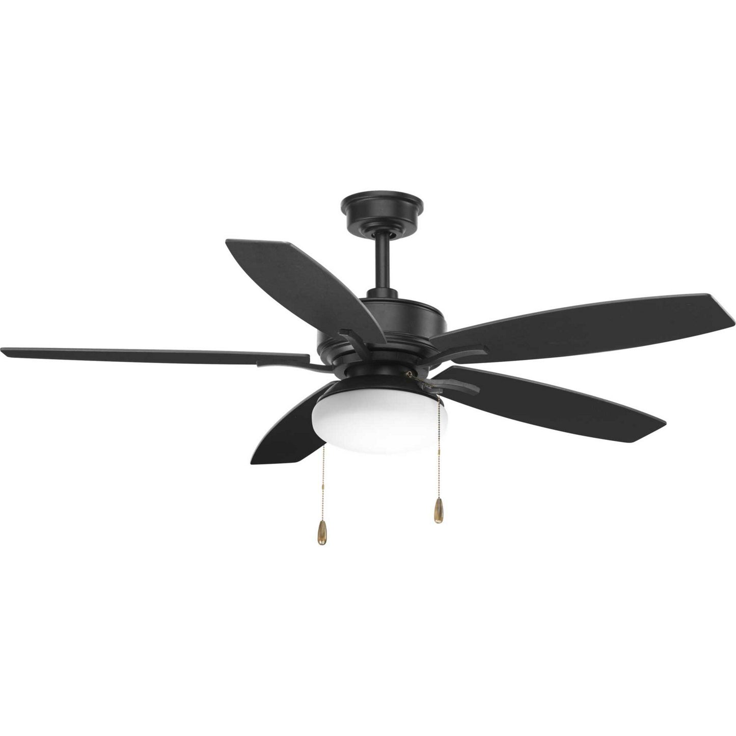 Progress Lighting - P2552-80 - 52" Ceiling Fan - Billows - Forged Black