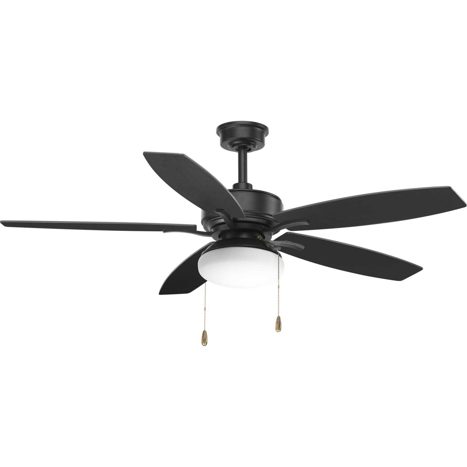 Progress Lighting - P2552-80 - 52" Ceiling Fan - Billows - Forged Black