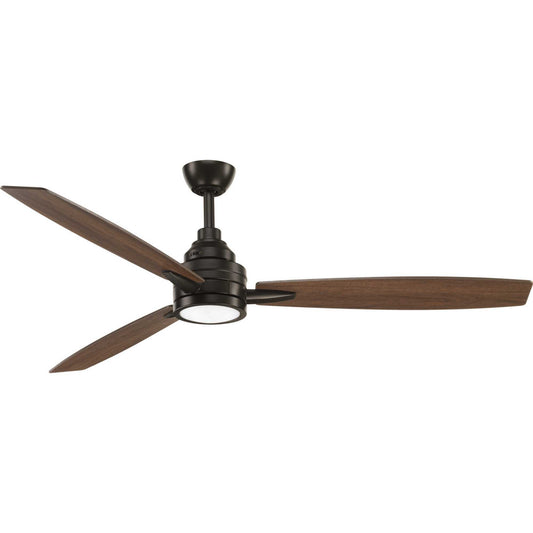 Progress Lighting - P2554-2030K - 60" Ceiling Fan - Gaze - Antique Bronze