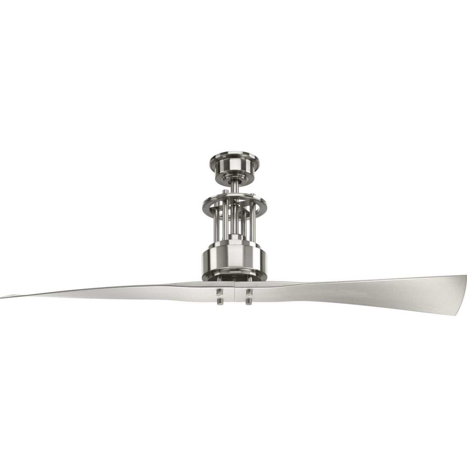 Progress Lighting - P2570-09 - 56" Ceiling Fan - Spades - Brushed Nickel