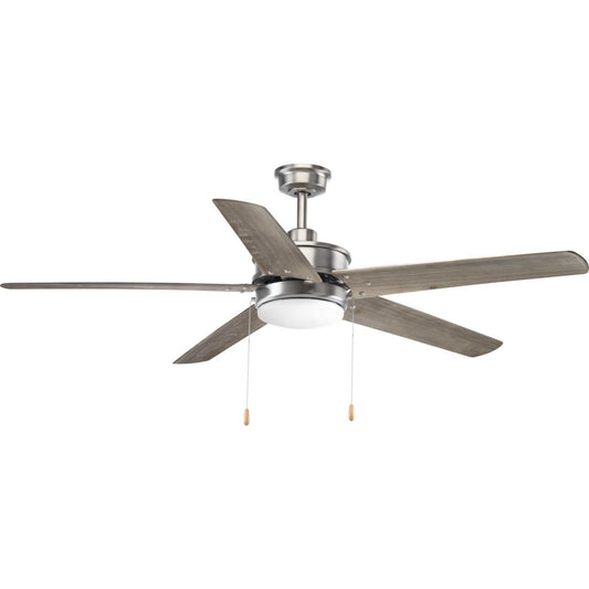Whirl 60" Ceiling Fan in Antique Nickel