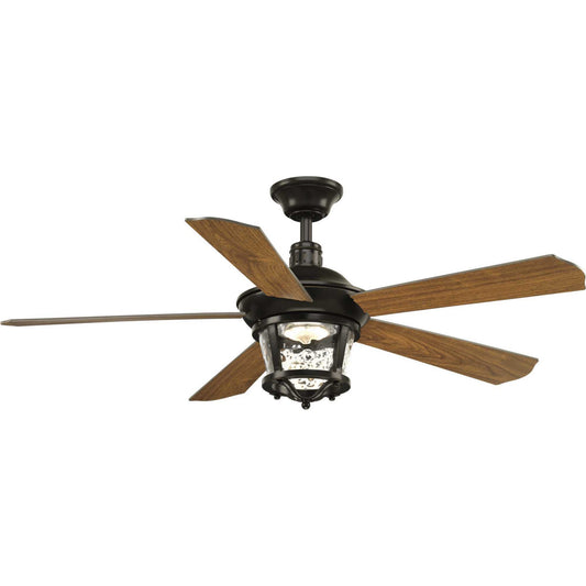 Progress Lighting - P2576-2030K - 52"Ceiling Fan - Smyrna - Antique Bronze