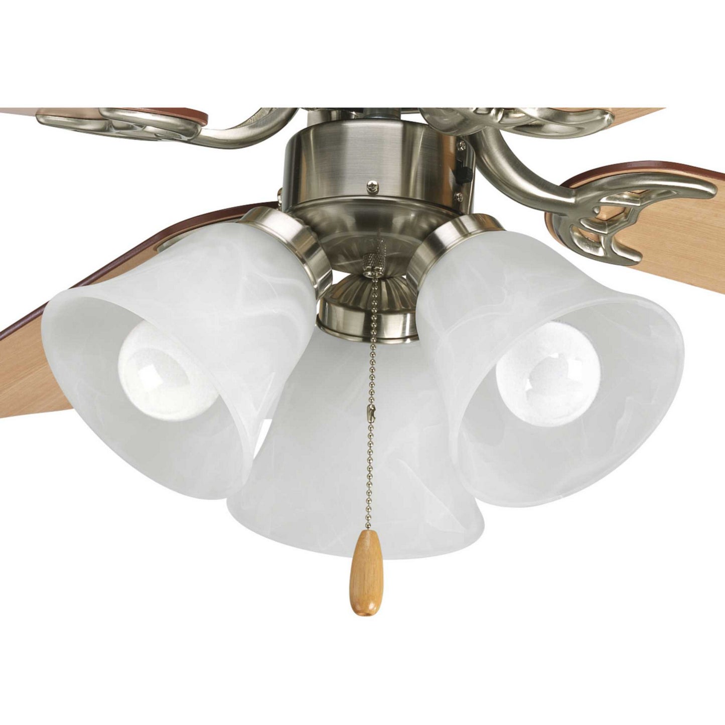 Fan Light Kits LED Fan Light Kit in Brushed Nickel