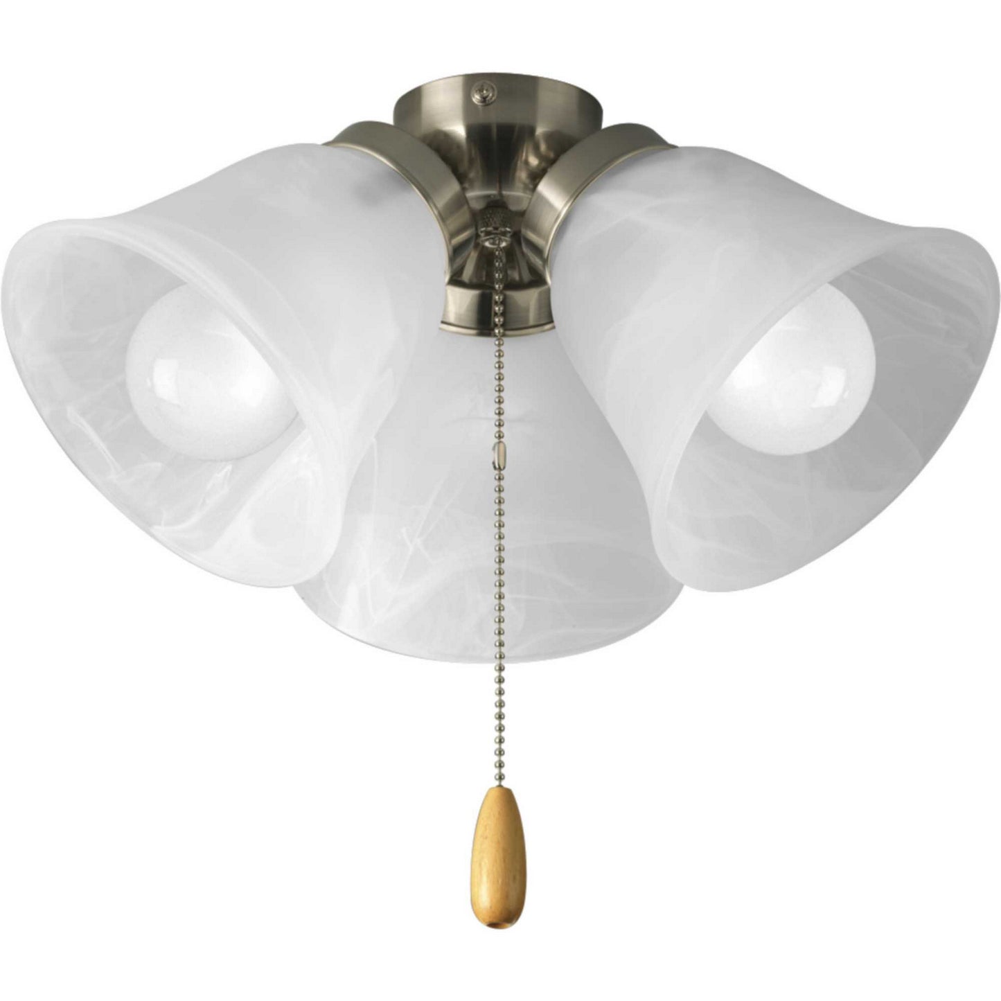 Fan Light Kits LED Fan Light Kit in Brushed Nickel