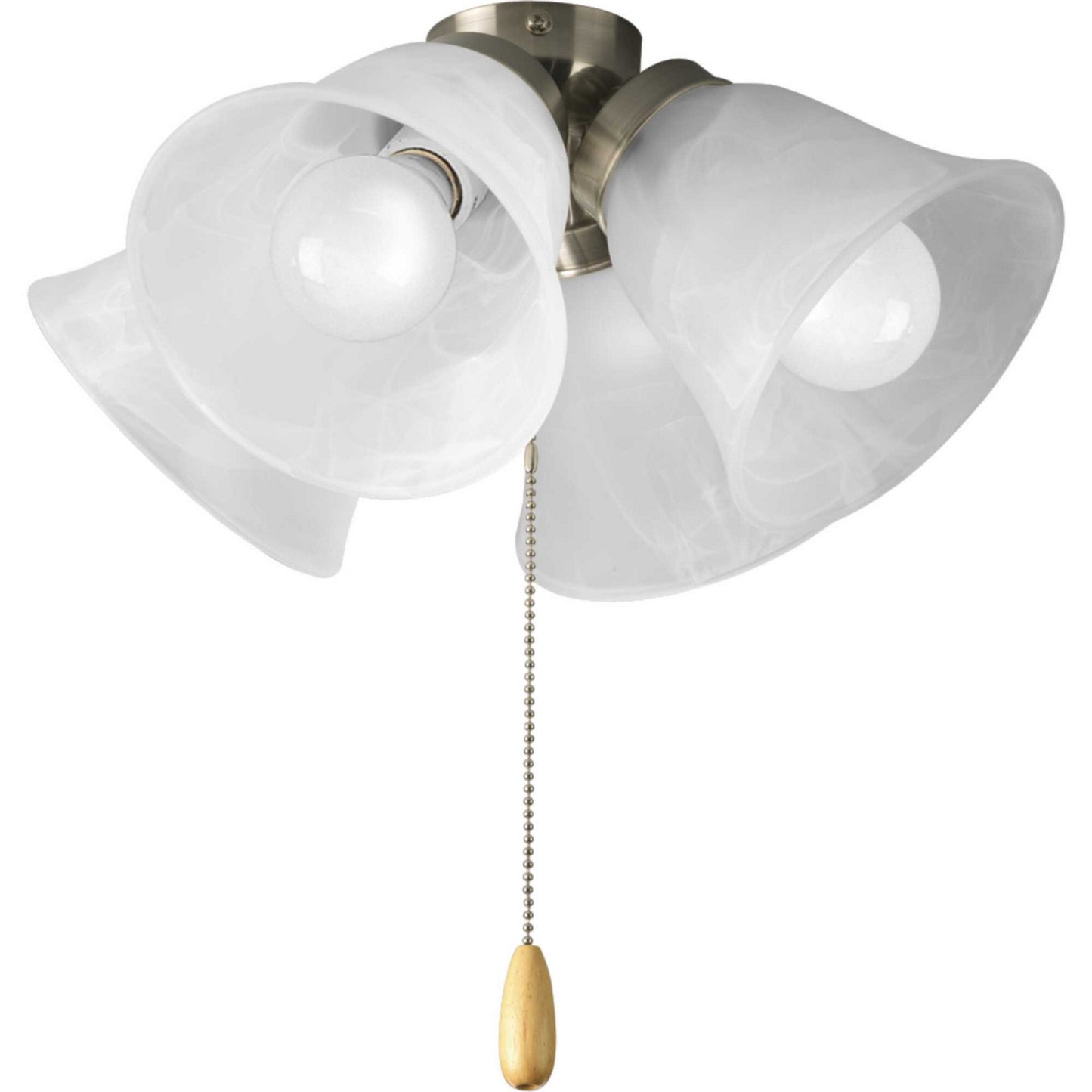 Fan Light Kits LED Fan Light Kit in Brushed Nickel