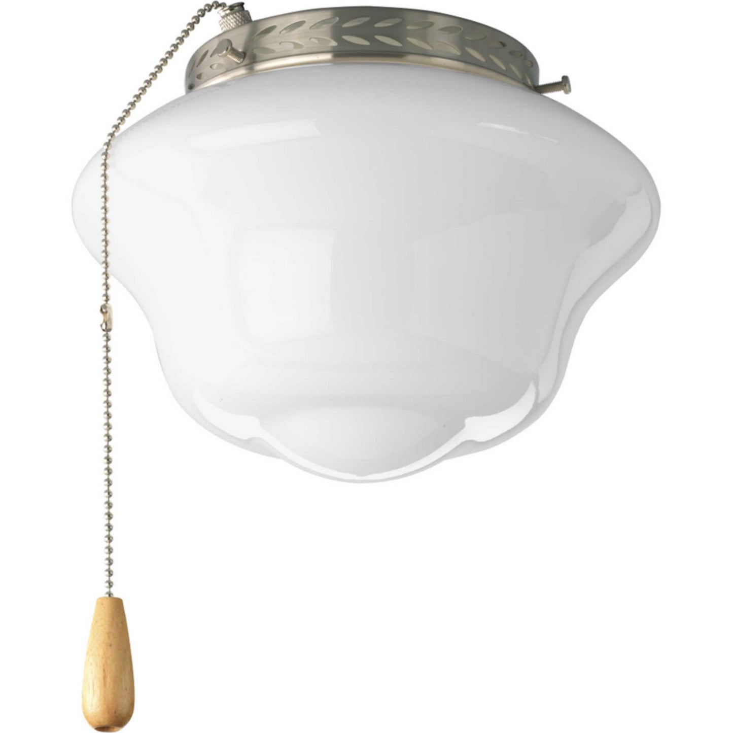 Fan Light Kits LED Fan Light Kit in Brushed Nickel