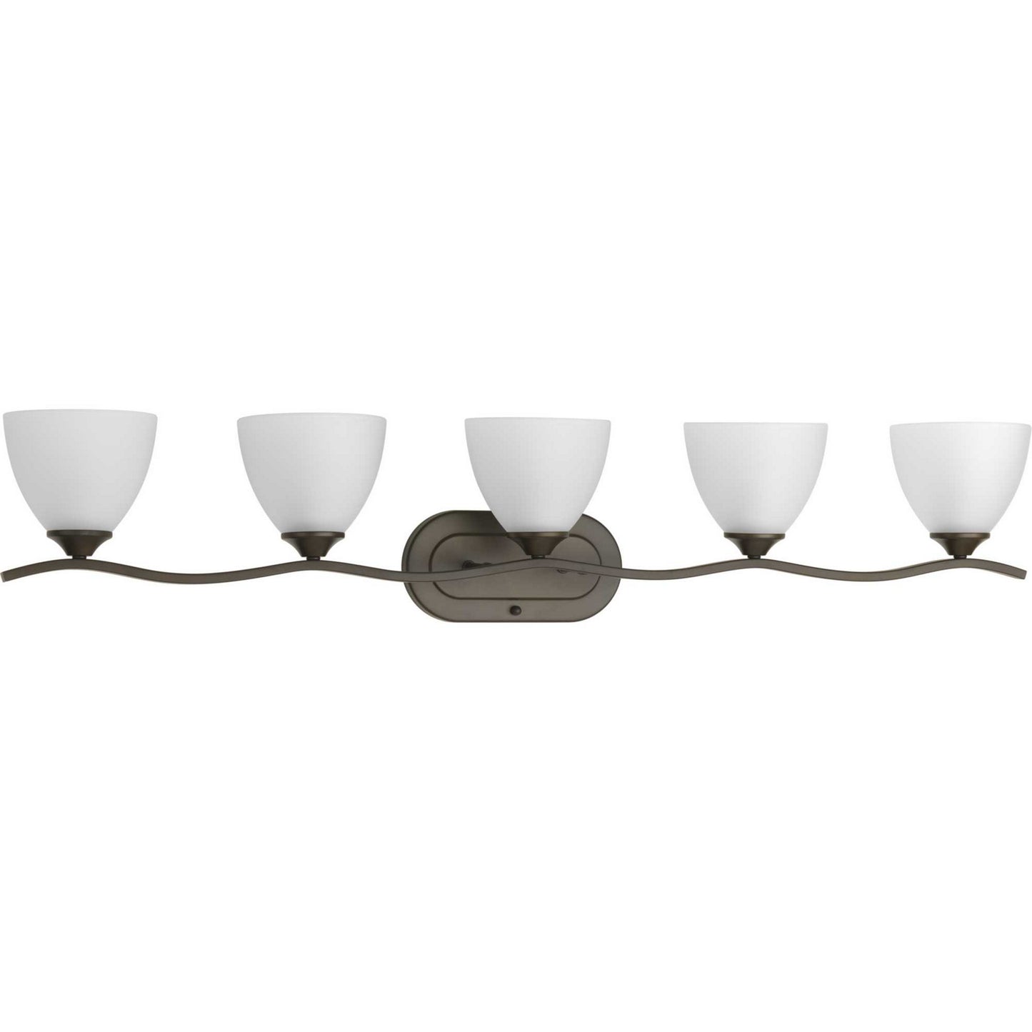 Laird Five Light Bath Bracket in Antique Bronze