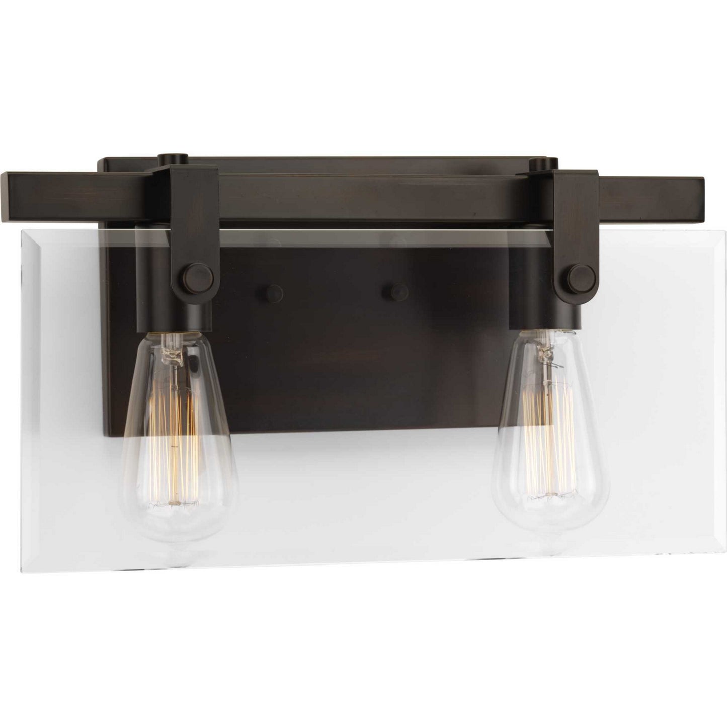 Glayse Two Light Bath in Antique Bronze