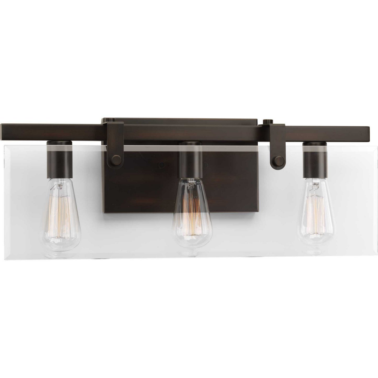 Glayse Three Light Bath in Antique Bronze