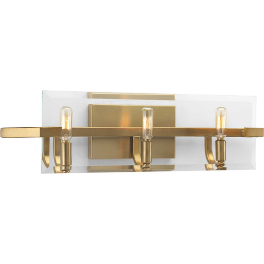 Cahill Three Light Bath in Brushed Bronze