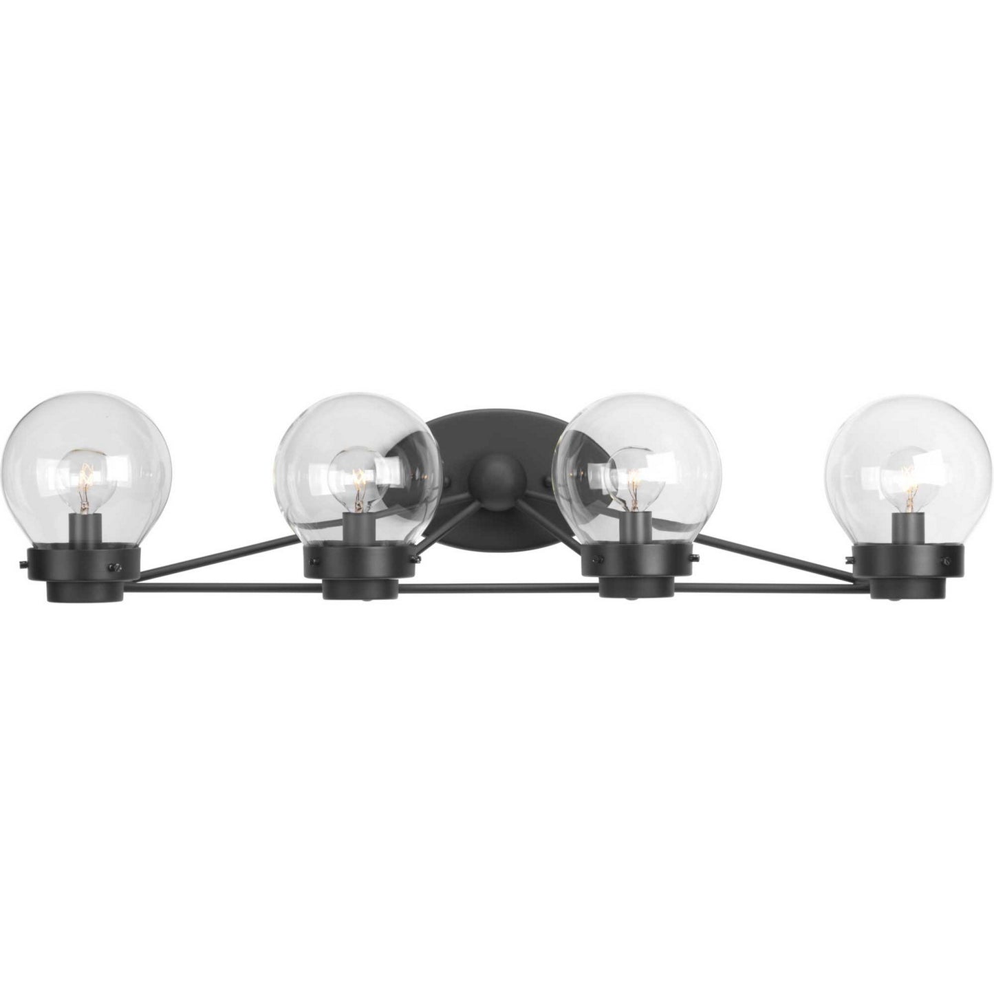 Spatial Four Light Bath in Black