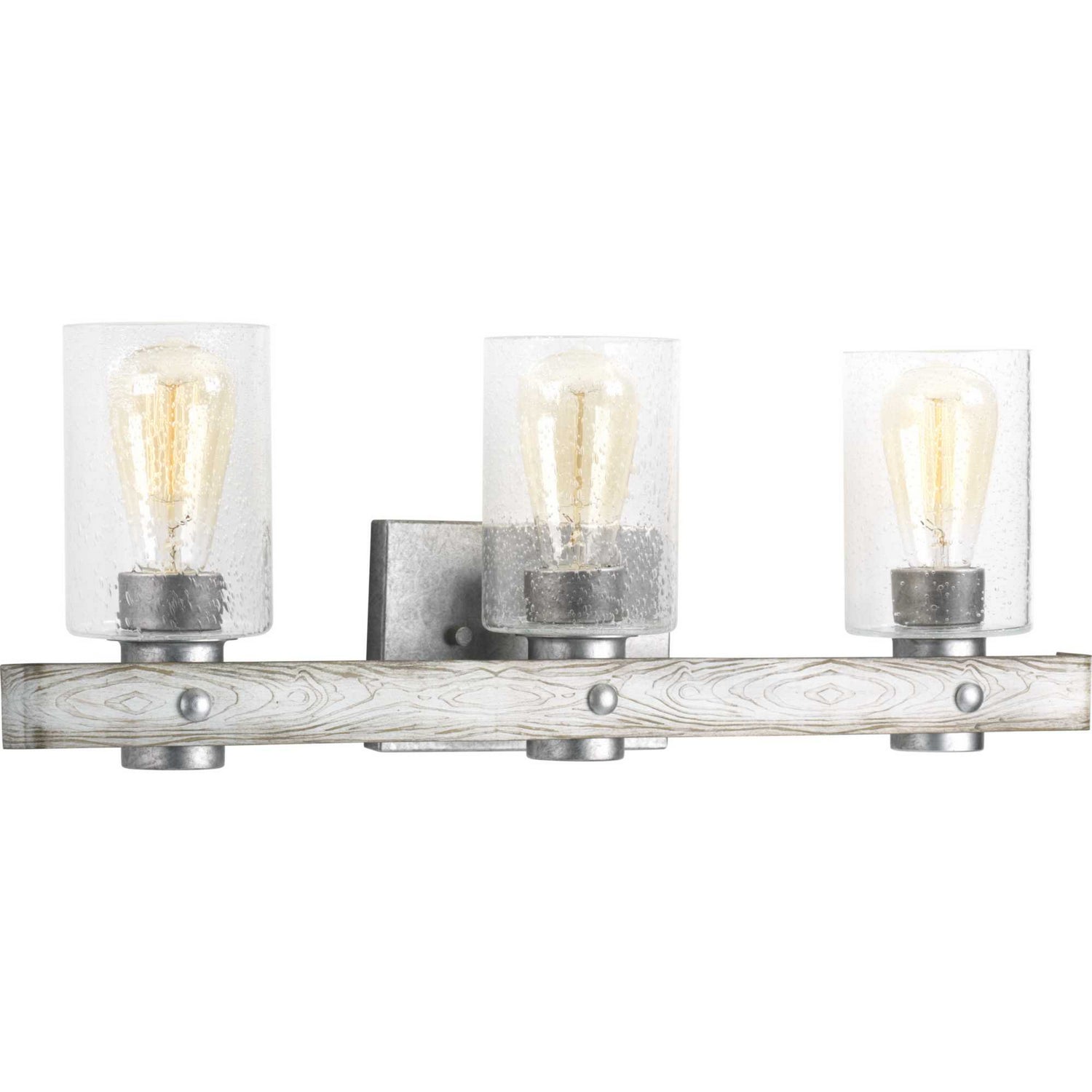 Progress Lighting - P300125-141 - Three Light Bath - Gulliver - Galvanized