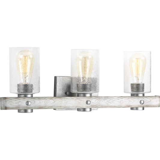 Progress Lighting - P300125-141 - Three Light Bath - Gulliver - Galvanized