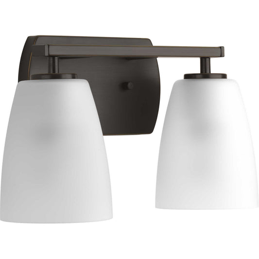 Progress Lighting - P300132-020 - Two Light Bath - Leap - Antique Bronze