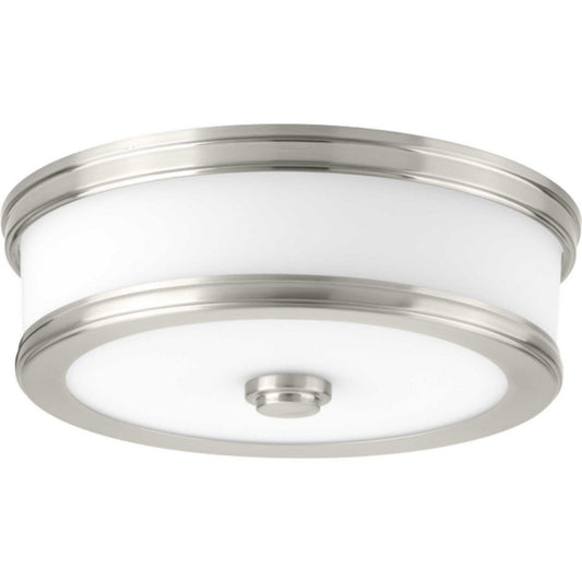 Progress Lighting - P350085-009-30 - LED Flush Mount - Bezel LED - Brushed Nickel