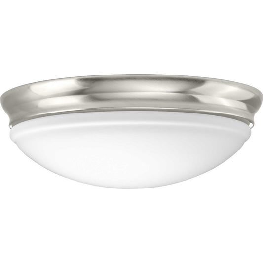 Progress Lighting - P350101-009-30 - LED Flush Mount - LED Flush - Dome - Brushed Nickel