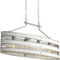 Progress Lighting - P400097-141 - Four Light Island Pendant - Gulliver - Galvanized