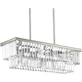Progress Lighting - P400101-134 - Four Light Island Pendant - Glimmer - Silver Ridge