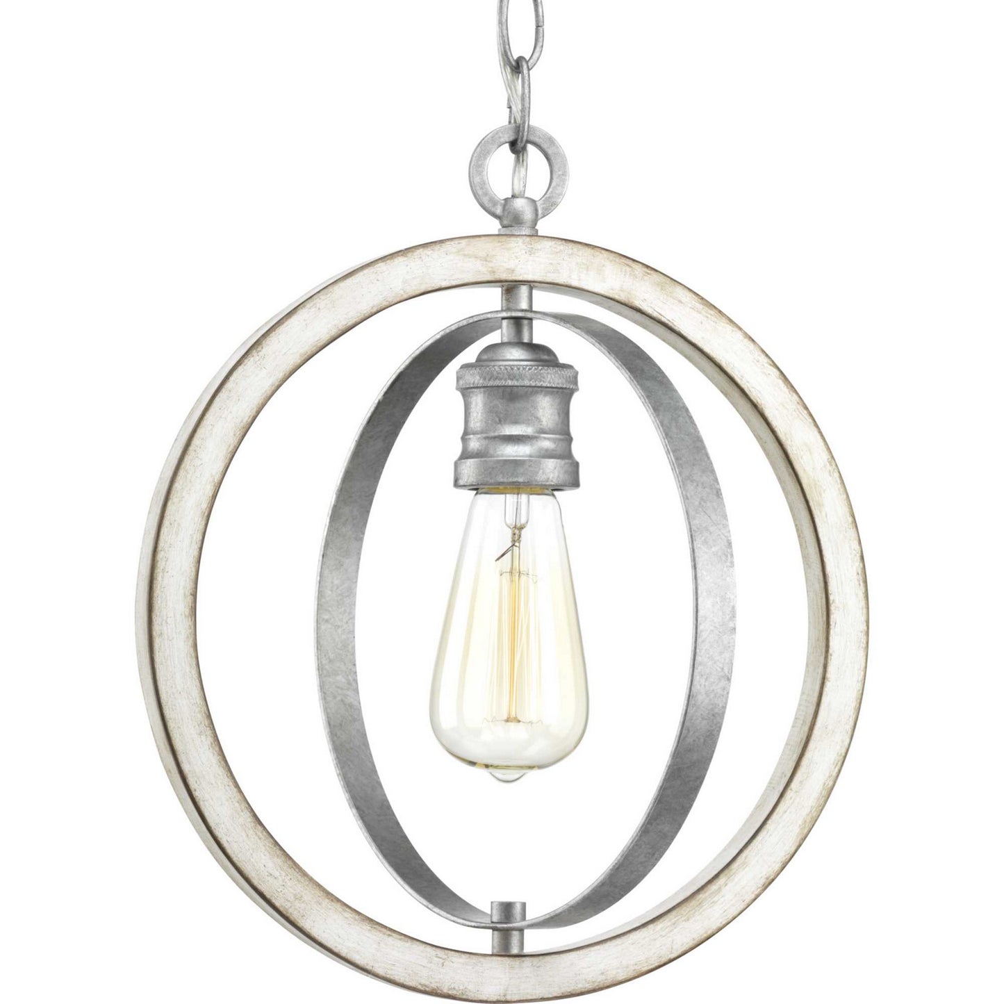 Progress Lighting - P500092-141 - One Light Mini Pendant - Conestee - Galvanized