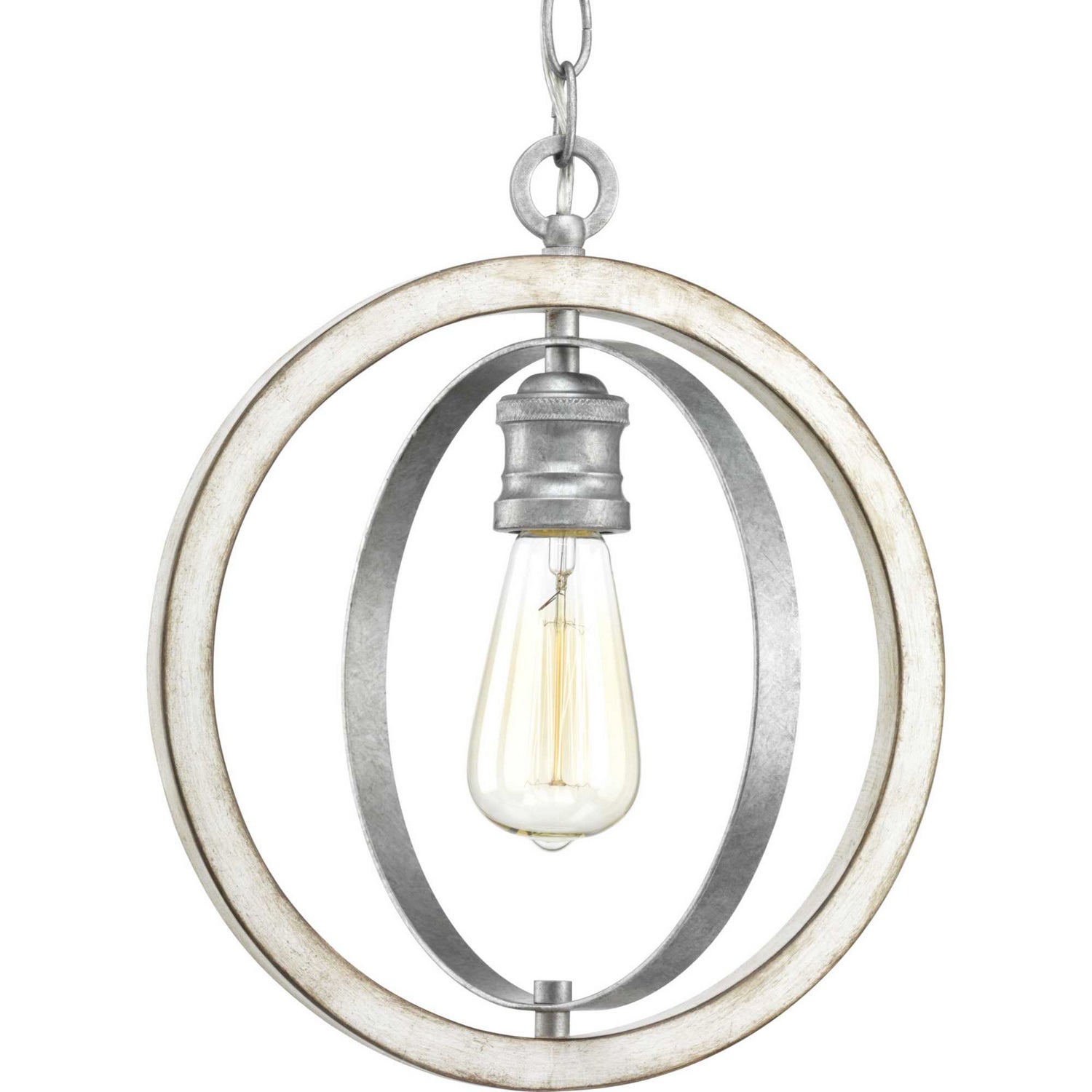 Progress Lighting - P500092-141 - One Light Mini Pendant - Conestee - Galvanized