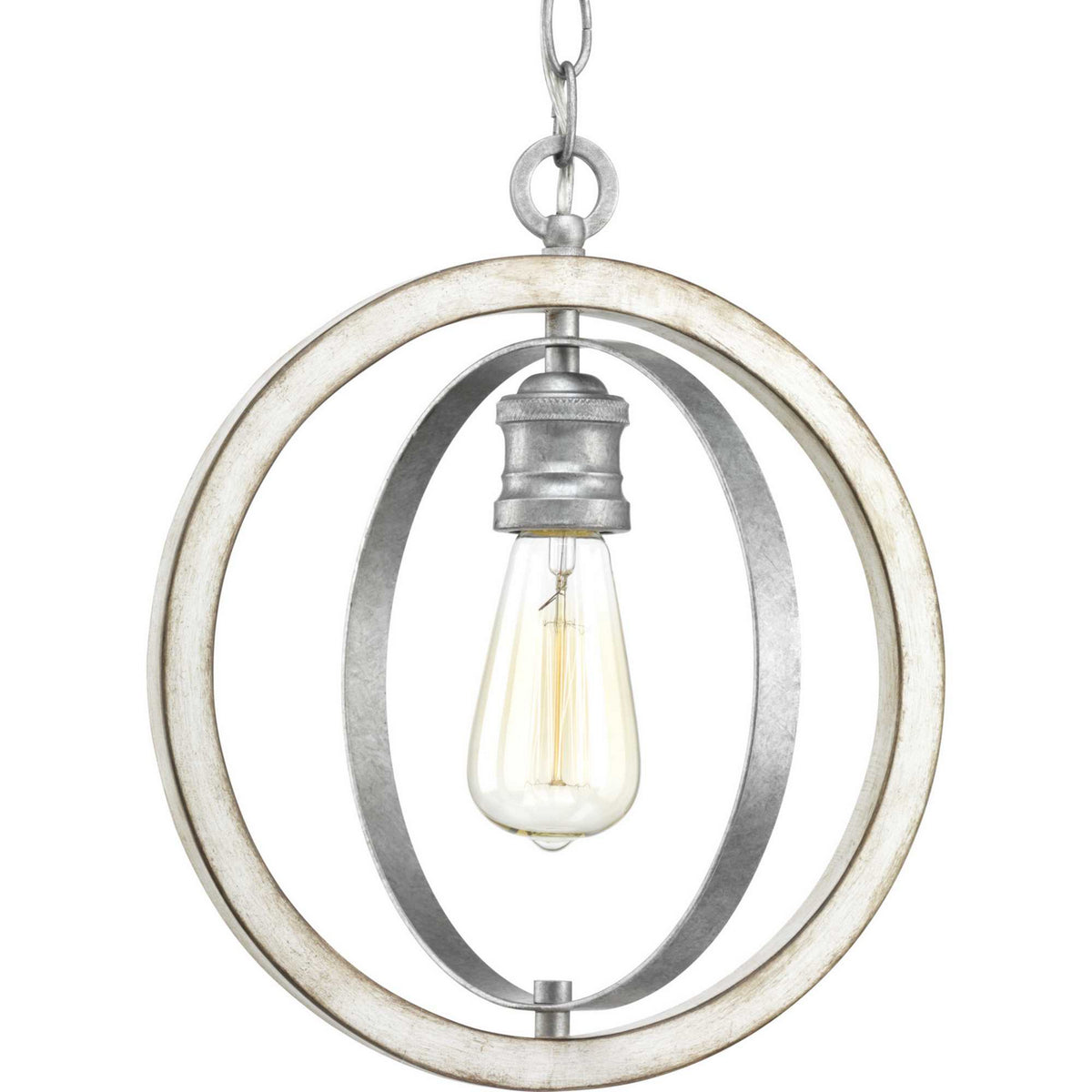 Progress Lighting - P500092-141 - One Light Mini Pendant - Conestee - Galvanized