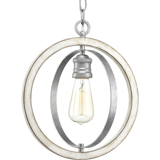 Conestee One Light Mini Pendant in Galvanized