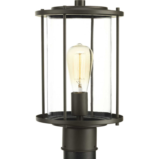 Gunther One Light Post Lantern in Antique Bronze