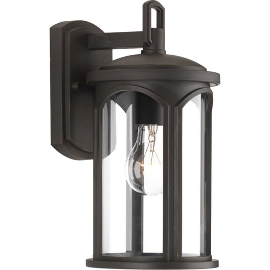 Gables One Light Wall Lantern in Antique Bronze