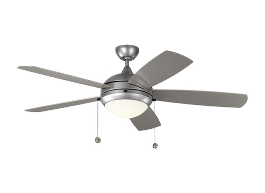 Discus 52" Ceiling Fan in Painted Brushed Steel