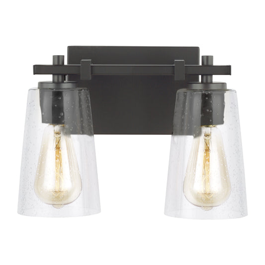 Mercer Two Light Vanity in Oil Rubbed Bronze