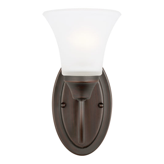 Holman One Light Wall / Bath Sconce in Bronze