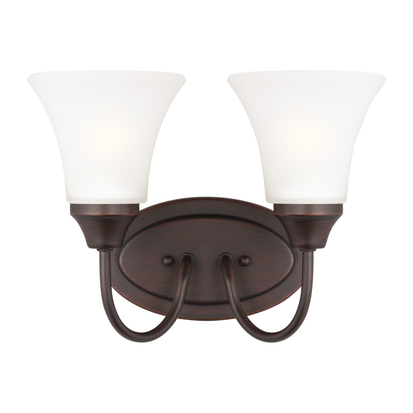 Generation Lighting - 44806-710 - Two Light Wall / Bath - Holman - Bronze