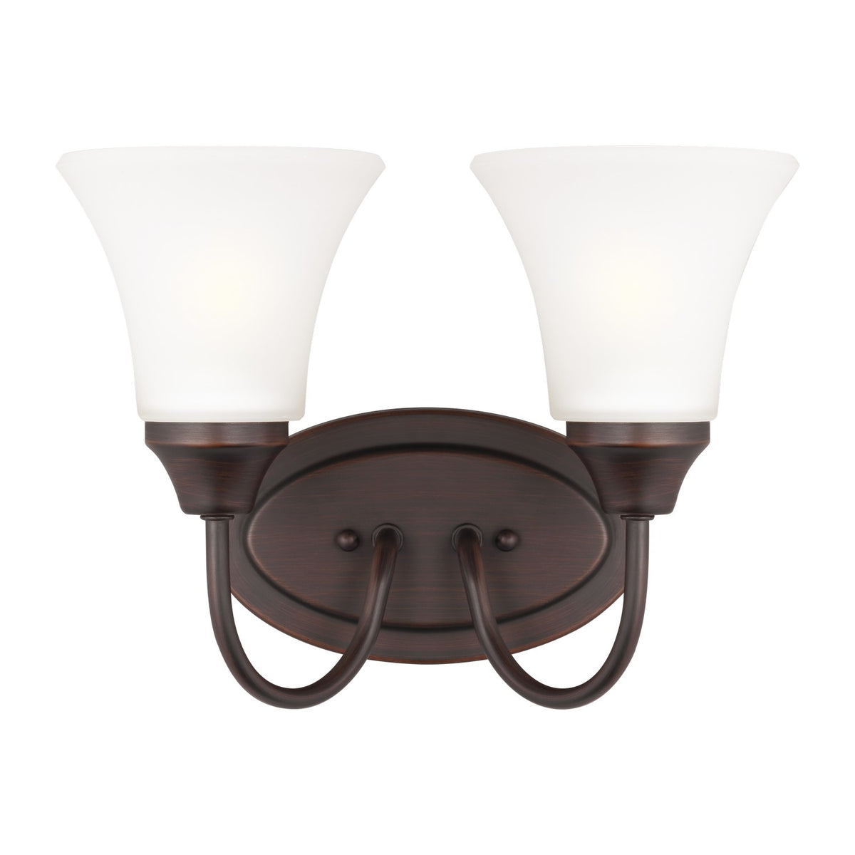 Generation Lighting - 44806-710 - Two Light Wall / Bath - Holman - Bronze