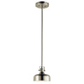 LED Mini Pendant in Brushed Nickel