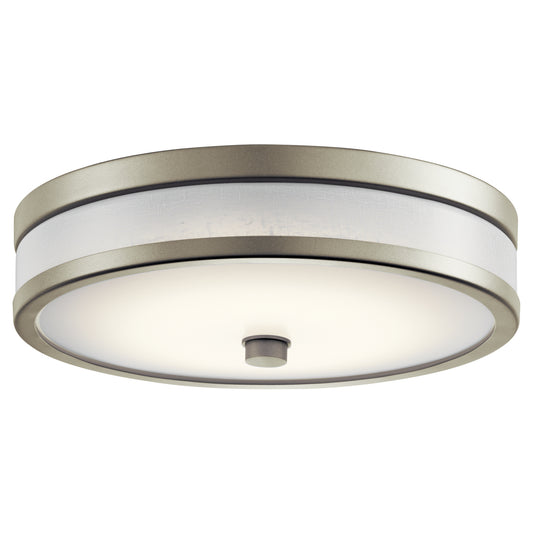 Pira LED Flush Mount in Brushed Nickel