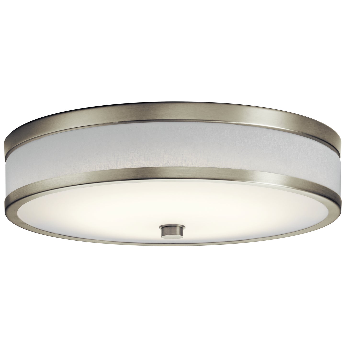 Pira LED Flush Mount in Brushed Nickel