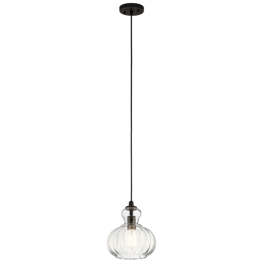 Riviera One Light Mini Pendant in Olde Bronze